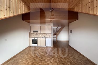 LOUÉ - Ravissant 2.5 pièces avec mezzanine au dernier étage