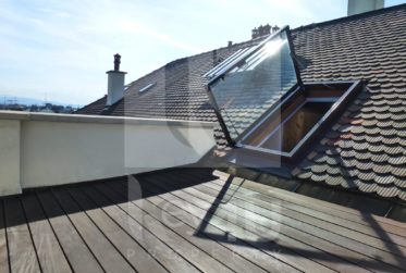 Magnifique loft de 2 pièces sous les combles - Quartier des Bastions dans un immeuble de standing