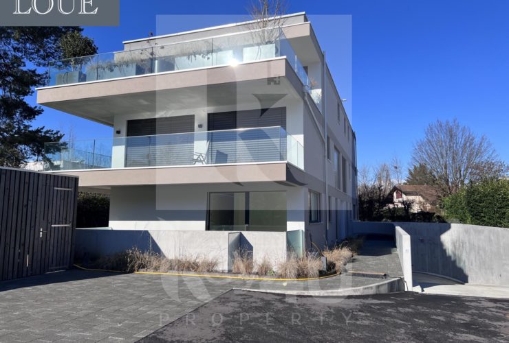 LOUÉ - Splendide souplex neuf avec jardin de 5 pièces