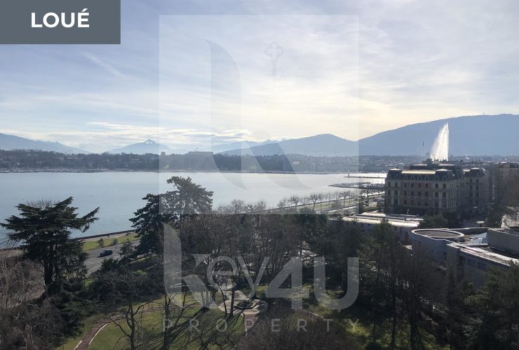 LOUÉ - Exceptionnel 2 pièces rénové face au lac