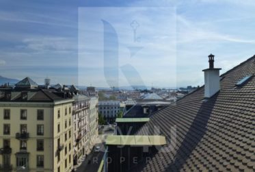 Magnifique loft de 2 pièces sous les combles - Quartier des Bastions dans un immeuble de standing