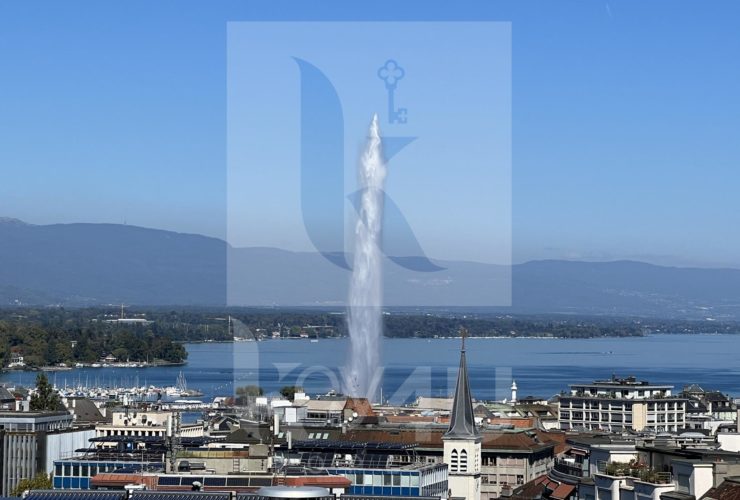 VENDU - Elégant et rare duplex - vue imprenable sur le lac